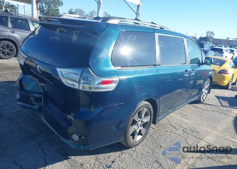 2012 Toyota Sienna Se 8 Passenger from USA, damaged, VIN 5TDXK3DC3CS224850